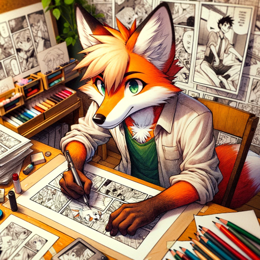 logo of Manga Paws on the GPT Store