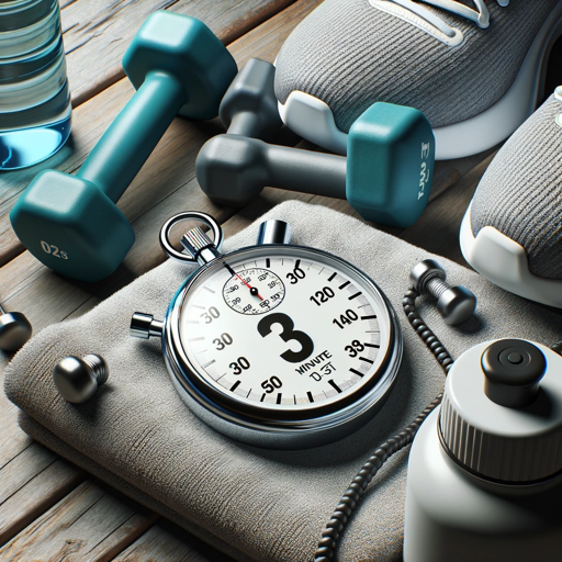 logo of A Bite-Sized Fitness Revolution, 3-Minute Workout on the GPT Store