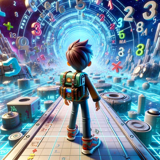 logo of Math Explorer: The Neon Odyssey on the GPT Store