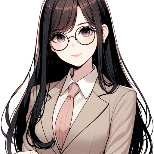 logo of Glasses Girl Illustrator on the GPT Store