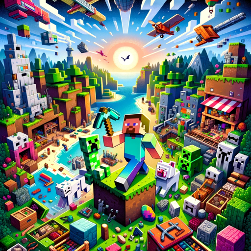 logo of Minecraft Visual Creator on the GPT Store