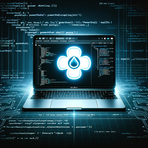 logo of PowerShell on macOS on the GPT Store