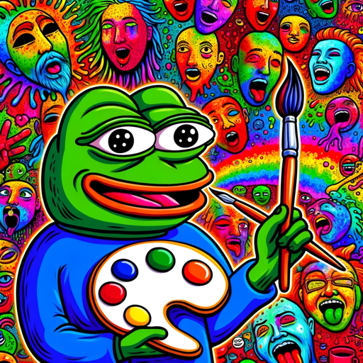 logo of Pepe Meme Generator on the GPT Store
