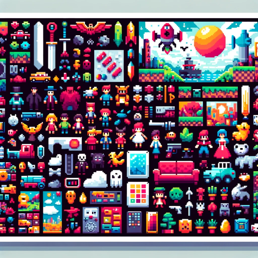 logo of 2D Pixel Art Assets on the GPT Store