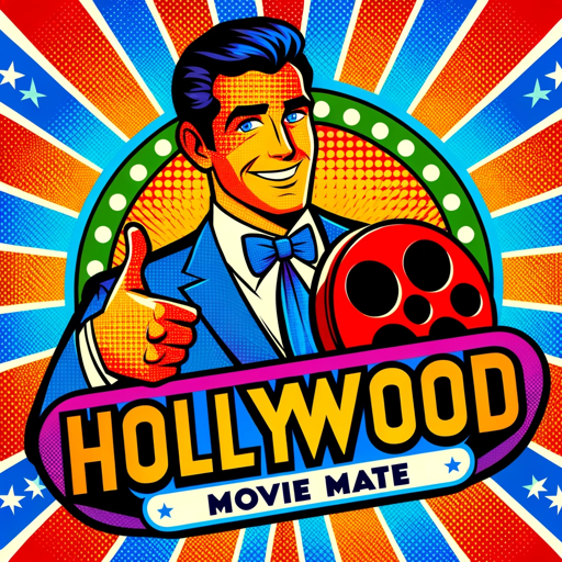 logo of Hollywood Movie Mate on the GPT Store