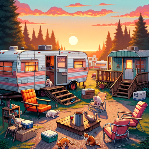 logo of Trailer Park Chats on the GPT Store