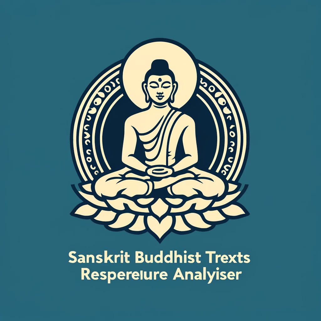 logo of Sanskrit Buddhist Texts Analyzer and Repository on the GPT Store