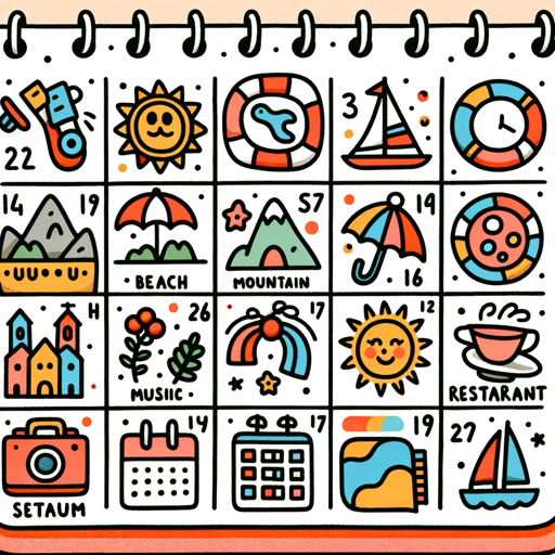 logo of Holiday Planner on the GPT Store