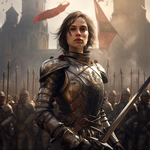 logo of St. Joan of Arc on the GPT Store