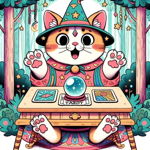 logo of Tarot Cat Sage on the GPT Store
