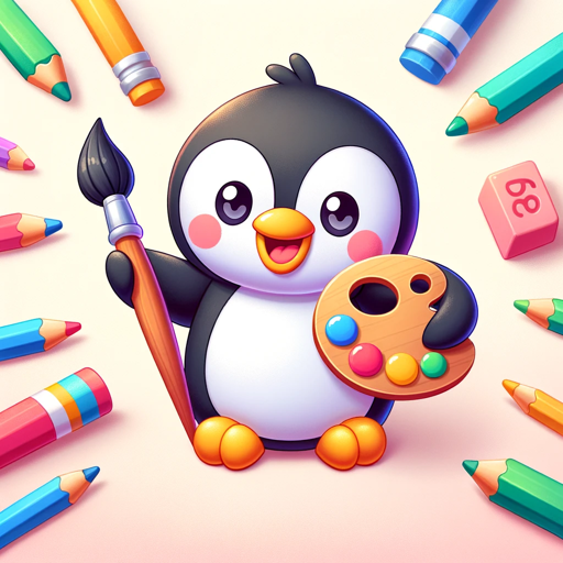 logo of Penguin art buddy on the GPT Store