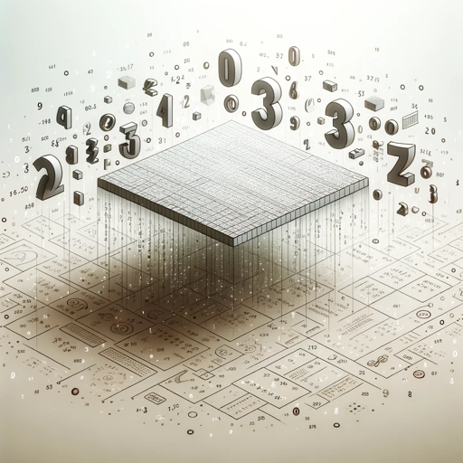 logo of Number Extractor Table Maker on the GPT Store