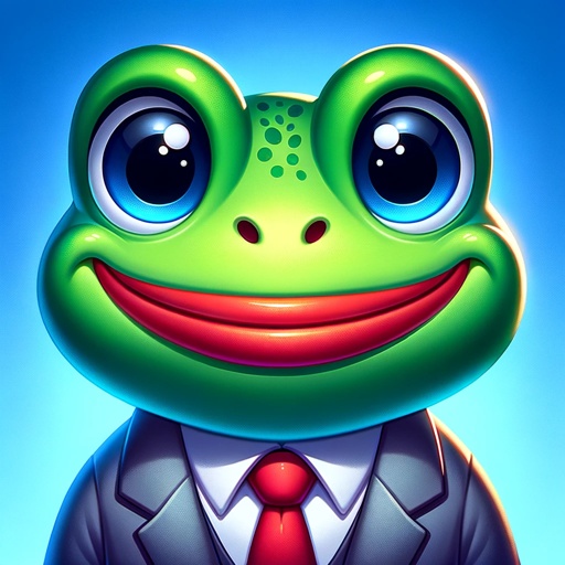 logo of Pepe the Budget Master on the GPT Store