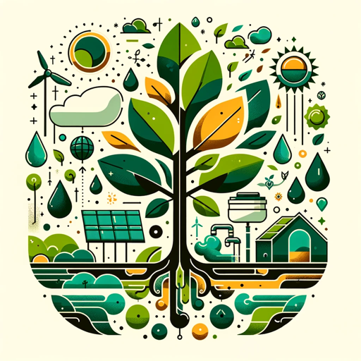 logo of EcoSage: Your Sustainable Lifestyle Companion on the GPT Store