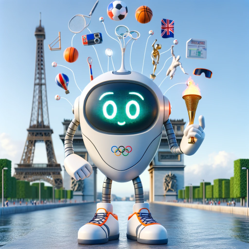 logo of Paris 2024 Olympics on the GPT Store