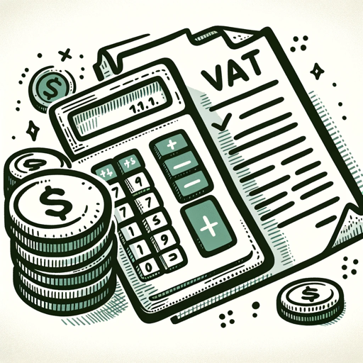 logo of VAT Expert from 'Merverdiavgiftshåndboken 2023' on the GPT Store