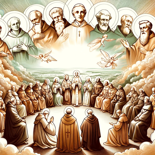 logo of Chatting with the Saints - Conversum.Ai on the GPT Store