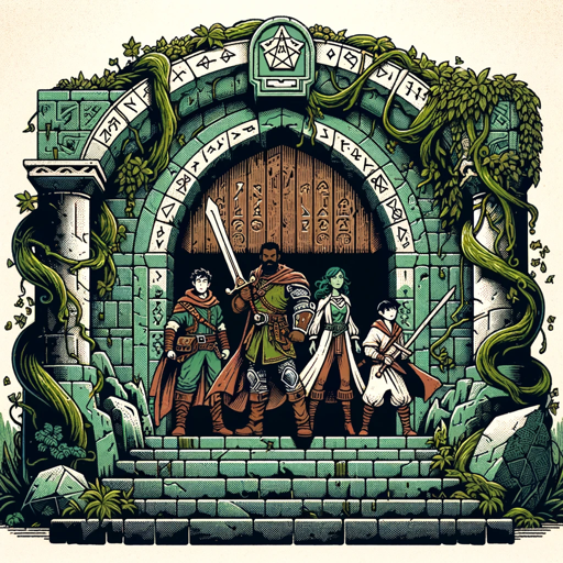 logo of RPG Adventures 5e on the GPT Store