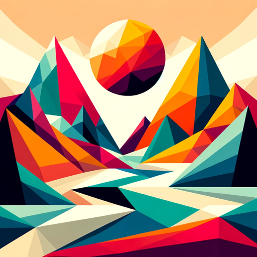 logo of Low Poly Album Art Creator on the GPT Store
