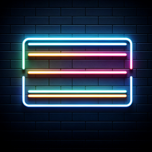 logo of NEON 2D CREATOR on the GPT Store