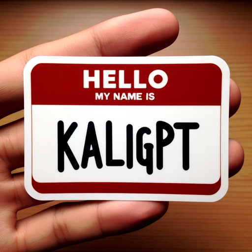 logo of KaliGPT on the GPT Store