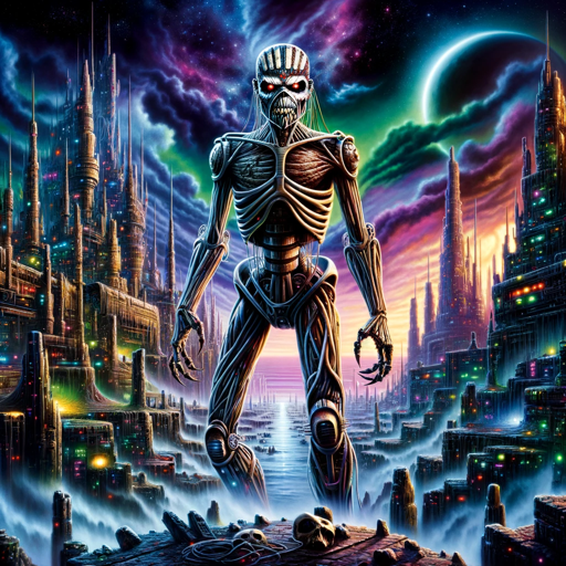 logo of Derek Riggs Metal Visionary on the GPT Store