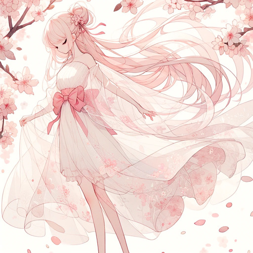 logo of Anime Style Beautiful Girl Creator on the GPT Store