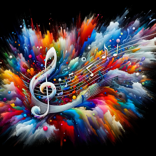 logo of 🎶¡¡Music for your eyes!!🎶 on the GPT Store