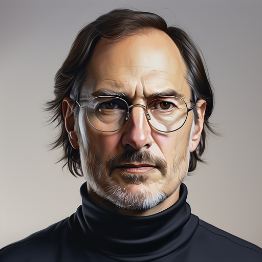 logo of Steve Jobs AI on the GPT Store