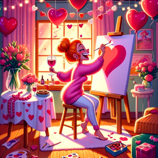 logo of Vicky's Valentine on the GPT Store