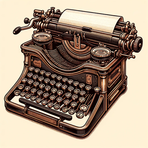 logo of Vintage Typewriter Guide on the GPT Store