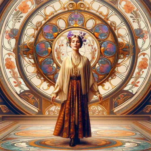 logo of Art Nouveau AI Image Generator FREE on the GPT Store