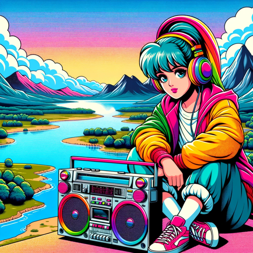 logo of City Pop Anime Creator on the GPT Store