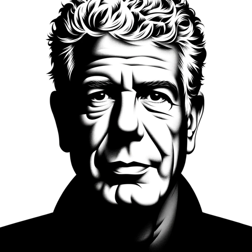 logo of Anthony Bourdain Travel Advisor on the GPT Store