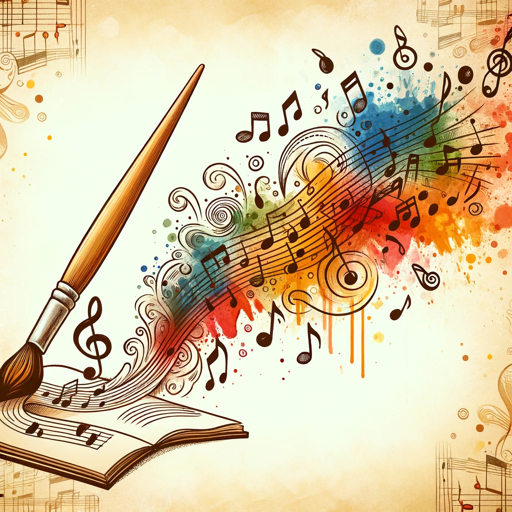 logo of Lyric Visualizer on the GPT Store