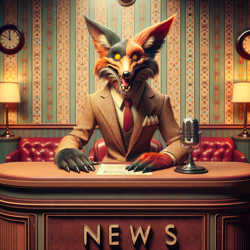 logo of Fox Newsroom Jester on the GPT Store