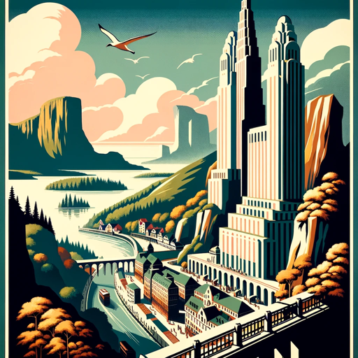logo of Travel Poster Artist on the GPT Store
