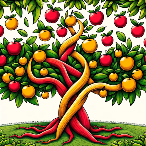 logo of Fruitful Apple & Orange Imaginations on the GPT Store