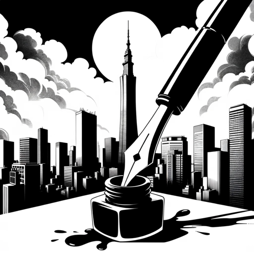 logo of Manga Noir Prompter on the GPT Store