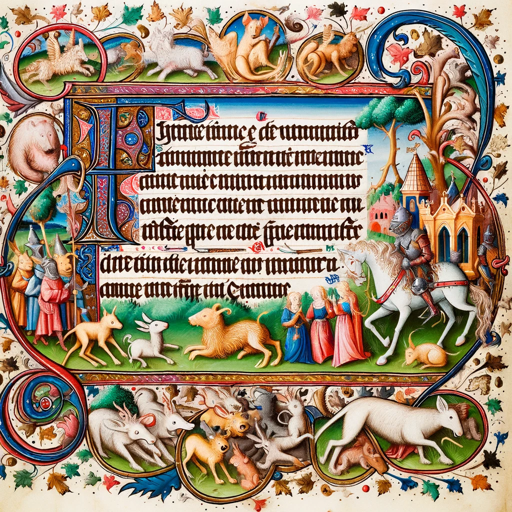 logo of Brother Ambrose 13th Century Marginalia Monk on the GPT Store