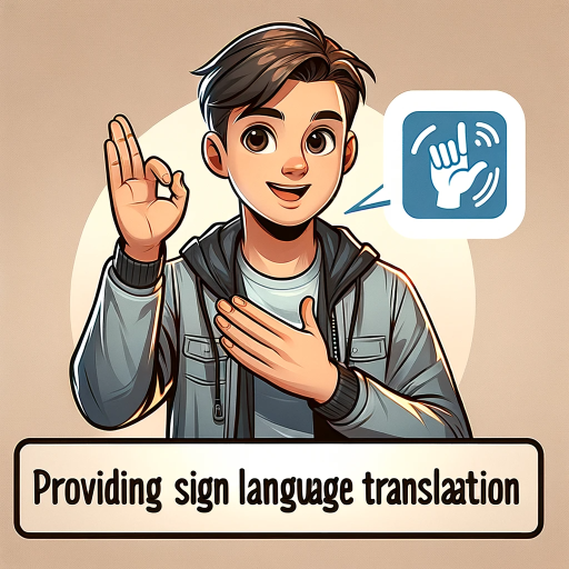 logo of Sign Language Translator on the GPT Store