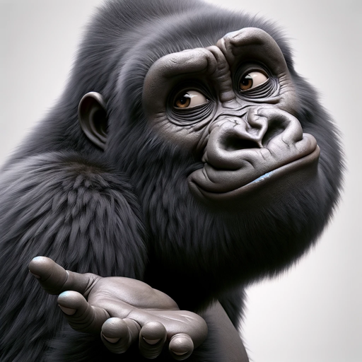 logo of うんうん…で？と返すゴリラ（Yeah yeah... so? gorilla replies） on the GPT Store
