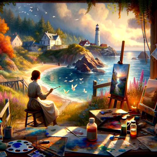 logo of To the Lighthouse: Canvas of Memories on the GPT Store