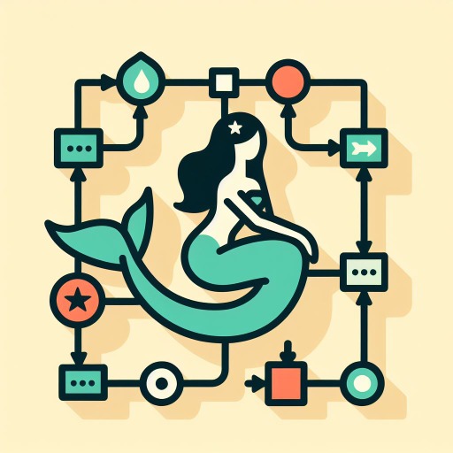 logo of Mermaid Flowchart Maker AI on the GPT Store