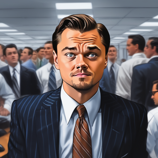 logo of Jordan Belfort the Sales Strategist on the GPT Store