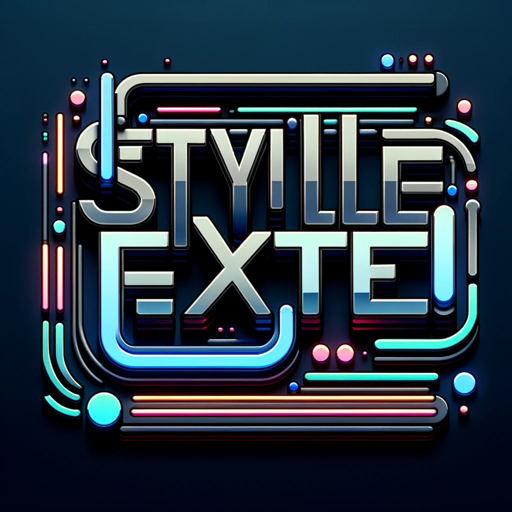 logo of Stylish Text Generator - 𝔽𝕒𝕟𝕔𝕪 Text Fonts on the GPT Store
