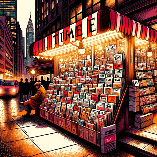 logo of Time Magazine Newsstand Crafter on the GPT Store