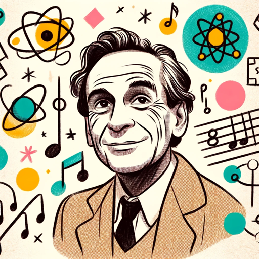 logo of Curious Feynman on the GPT Store