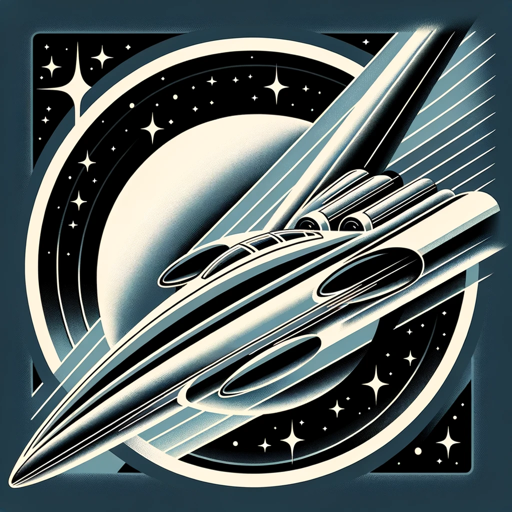 logo of Retro Futurism Space Artist on the GPT Store