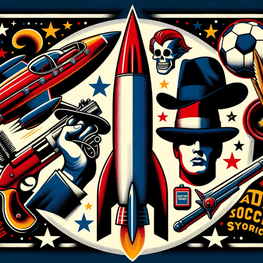 logo of Pulp Art Prompter on the GPT Store